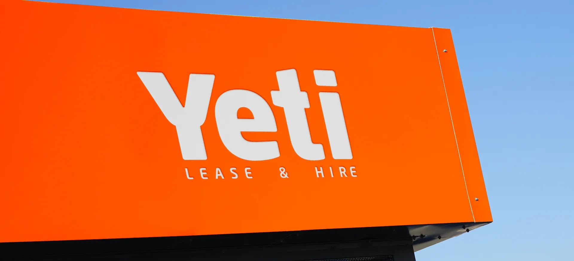 orange, tray signage, garage signage, branded Lightbox signage, nonfacture design birmingham,