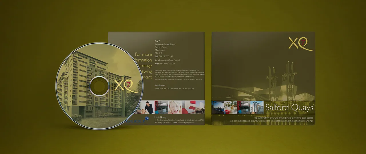 XQ7 Manchester property branding DVD, nonfacture Birmingham